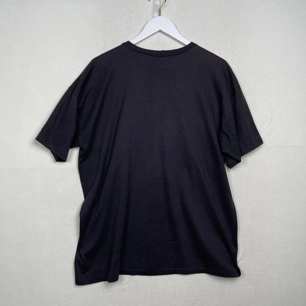 Vintage T-Shirt Embroidered Scarecrow Halloween Vibes Decosport (Fits‎ as Large) - Picture 8 of 10
